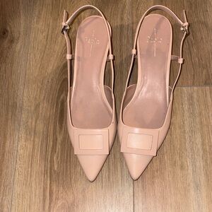 New Paolo slingback pumps, size 11M.